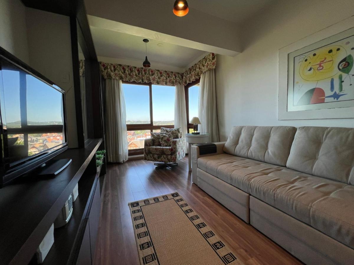 Mrg - Linda Vista 1D 200 Mts Avenida Borges De Medeiros Apartment Gramado Bagian luar foto